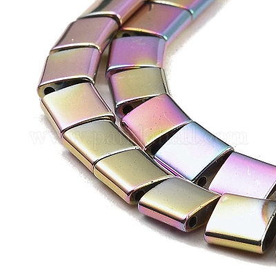 Гальванические немагнитная синтетический гематит бисер пряди G-G089-B02-13-1