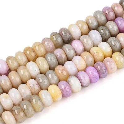 Стеклянные бусины GLAA-N059-5x8mm-36-1