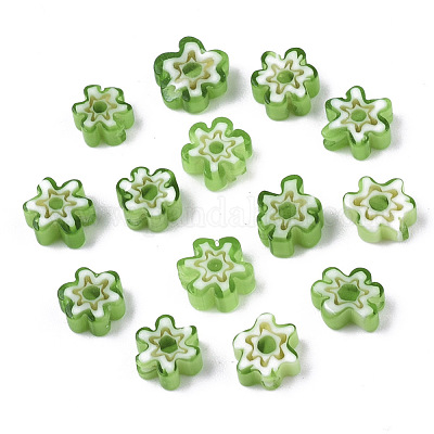 Стеклянные бусины GLAA-T019-09-A01-1