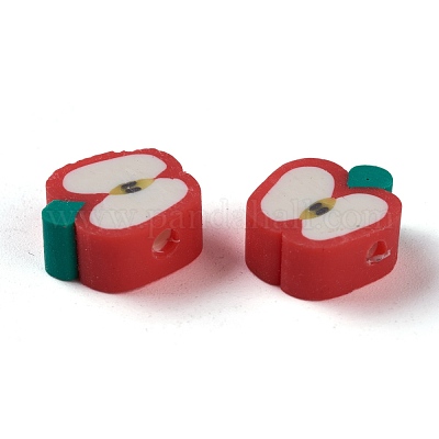 Бусины из полимерной глины  CLAY-R069-01C-02-1