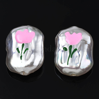 Абс пластиковые жемчужные бисера KY-N015-93-1