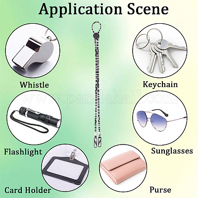 10 шт. шнурок для очков из полиэстера в этническом стиле 10 цвета AJEW-GF0007-12-1