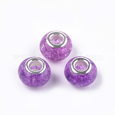 Потрескавшийся полимер европейский бисер RPDL-S012-B18-1