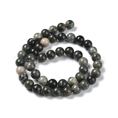 Натуральное дерево каменным кружевом бисер нитей G-P497-02B-01-1