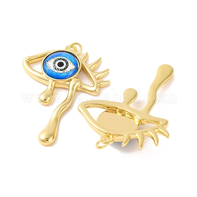 Стойки обшивки латунь микро проложить Циркон подвеску KK-H486-23G-04-1