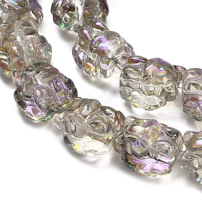 Гальванические стеклянные бусины EGLA-H110-01HR-04-1