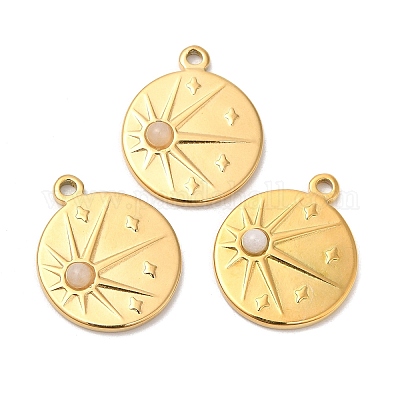 Ионное покрытие (ip) плоские круглые подвески из нержавеющей стали 316 STAS-K258-28G-1