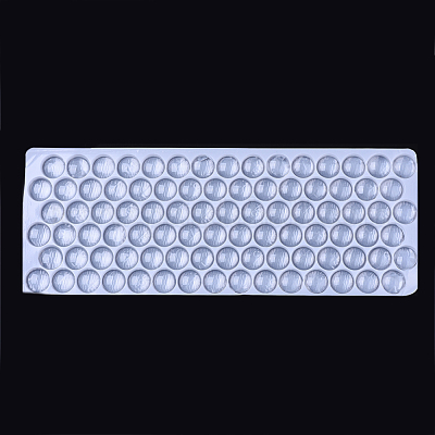 Прозрачные стеклянные кабошоны GGLA-R026-20mm-B-1