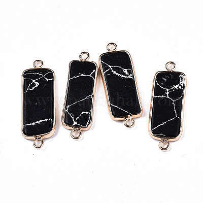 Соединители звеньев синтетической бирюзы G-N326-33H-1