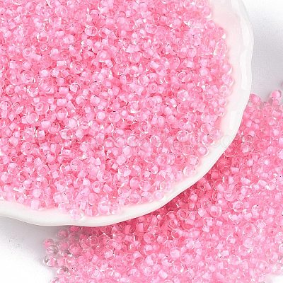 8/0 внутренний цвет прозрачный стеклянный бисер X1-SEED-T007-06G-1