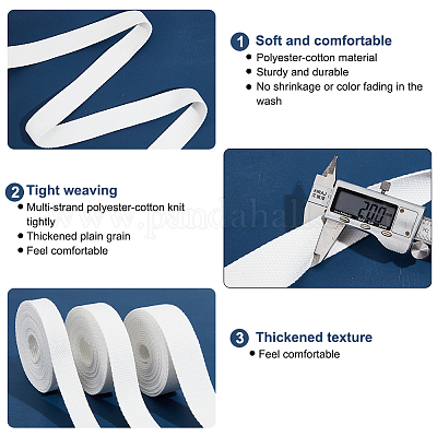 8.58 ярд 3-х видов плоской поликоттоновой ленты OCOR-BC0005-94B-1