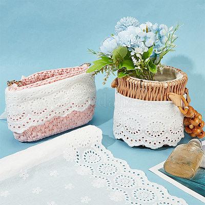 3 ярд хлопковых ажурных лент OCOR-GA0001-66-1