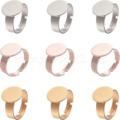 Регулируемые кольца для пальцев из нержавеющей стали 304 STAS-UN0004-22-1