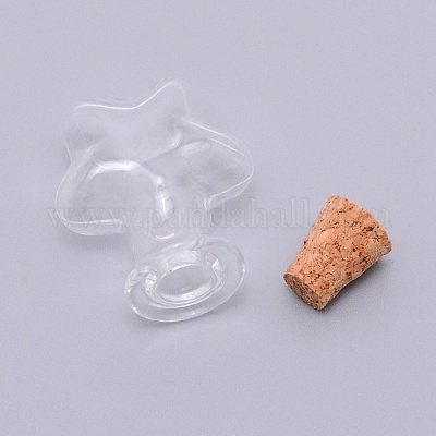 Стеклянная бутылка CON-WH0078-02-1