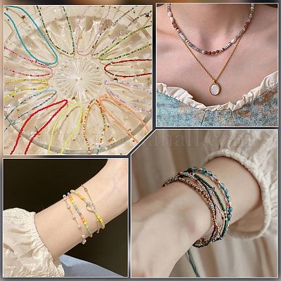 8 шт. 8 стиля железные/304 нержавеющие иглы для бисероплетения с изогнутой головкой для прядильщика бисера TOOL-BBC0001-09-1