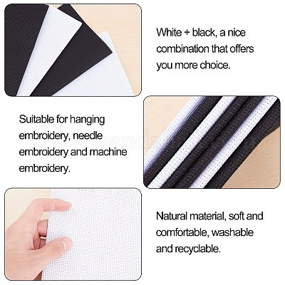 Вышивка крестом канва ткань вышивка ткань ткань DIY-NB0004-06-1