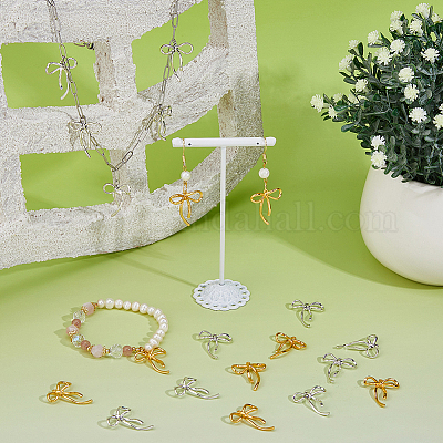 100 шт. 2 цвета подвески из сплава в тибетском стиле FIND-FH0011-77-1