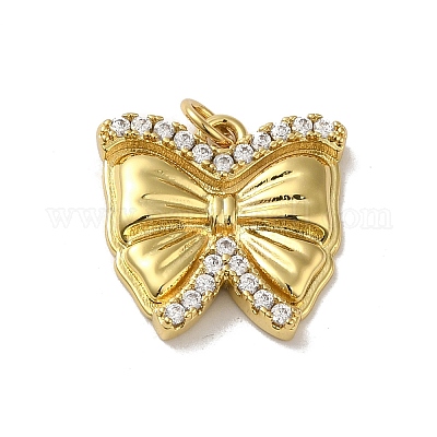 Стойки обшивки латунь микро проложить Циркон подвеску KK-H473-08E-G-1