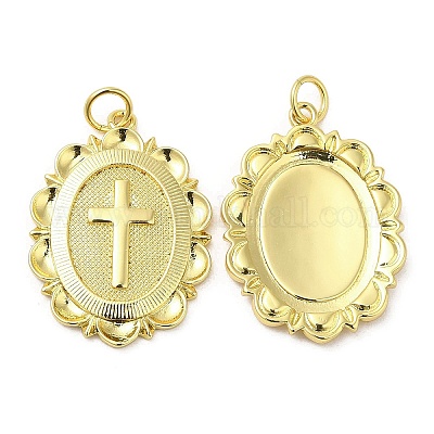 Латунные подвески KK-Z028-12G-1