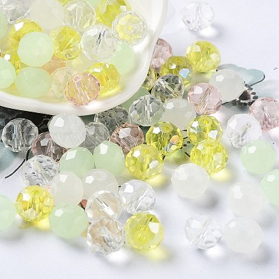 Стеклянные бусины EGLA-A034-SM10mm-45-1