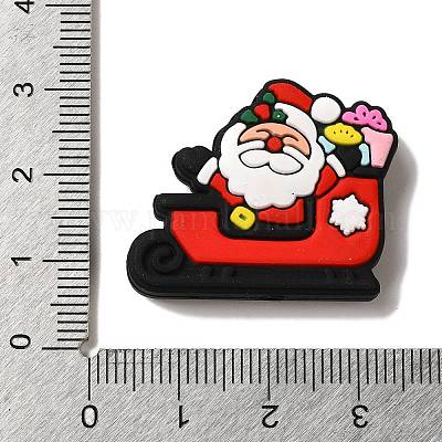 Рождественская серия силиконовые бусины SIL-S006-01H-1