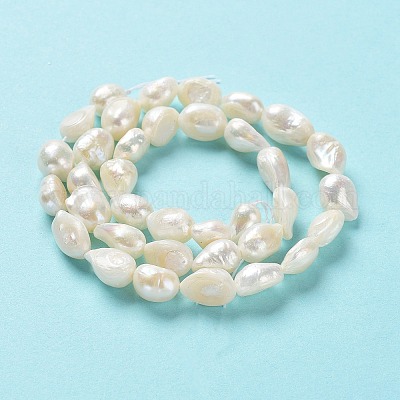 Природные Кеши жемчуг пряди PEAR-Z002-19-1