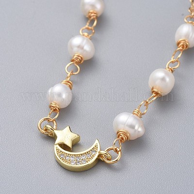 Браслеты из натурального жемчуга BJEW-JB04884-1