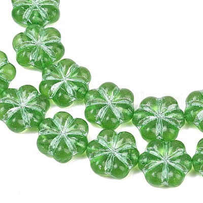 Чешские прессованные стеклянные бусины GLAA-I061-54A-1