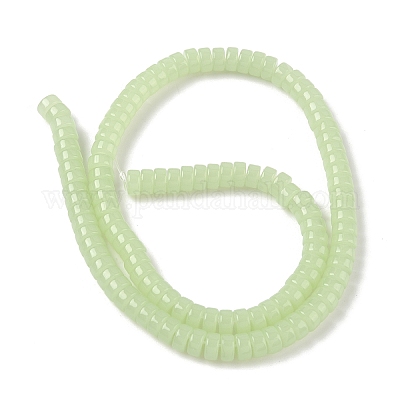 Стеклянные бусины из имитации нефрита GLAA-I060-01E-1