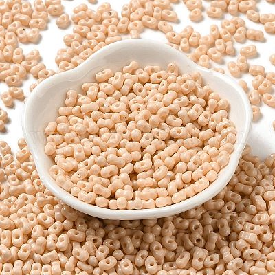 Выпечка краска стеклянные бусины SEED-K009-01A-21-1