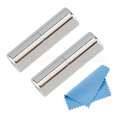 2 шт. 925 винтовые застежки из стерлингового серебра STER-DC0001-73-1