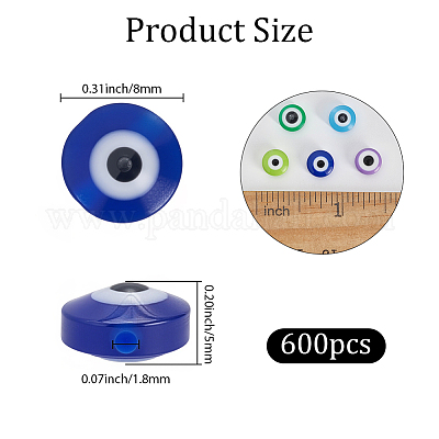 Бусины из смолы RESI-PA0001-07A-1