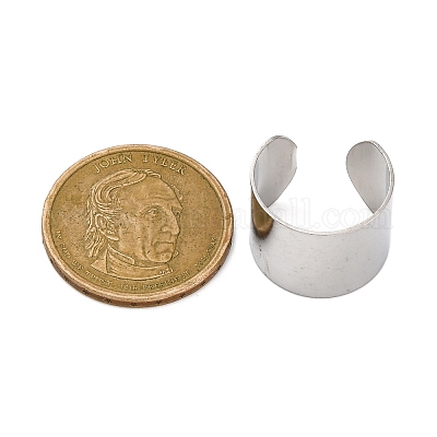 Кольца-манжеты из нержавеющей стали 304 RJEW-G335-01C-1