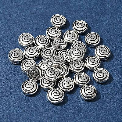 30 шт. бусины из сплава в тибетском стиле TIBEB-FS0001-12-1