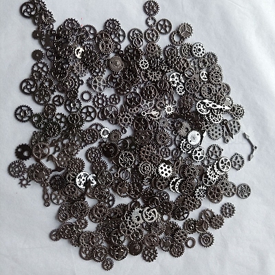 Кабошоны с открытой задней панелью из цинкового сплава PALLOY-WH0072-82B-RS-1