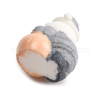 Рождественские тематические статуэтки из смолы для украшения рабочего стола в домашнем офисе DJEW-M017-02B-02-1