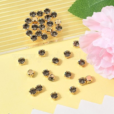 Preciosa® maxima crystal в пришивной чашке Y-PRC-SS29-40010-G-1