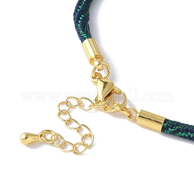 Нейлона шнур браслеты MAK-C003-02G-50-1