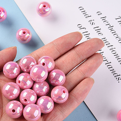 Непрозрачные акриловые бусины X1-MACR-S370-D16mm-A02-1