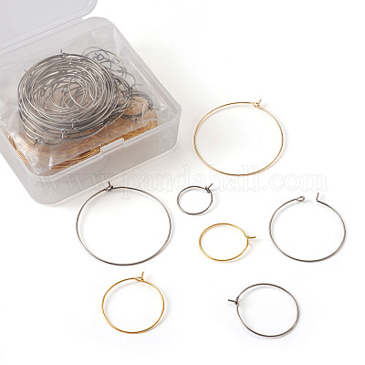 Кольца-подвески для бокалов из нержавеющей стали 304 STAS-CD0001-02-1