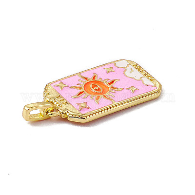 Подвески из эмали и сплава ENAM-D042-01C-1