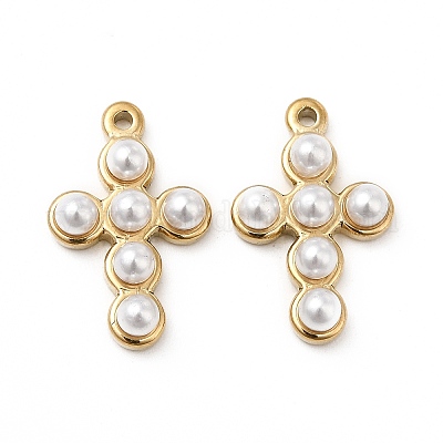 Абс пластмассовые жемчужные подвески STAS-J401-VC999-1