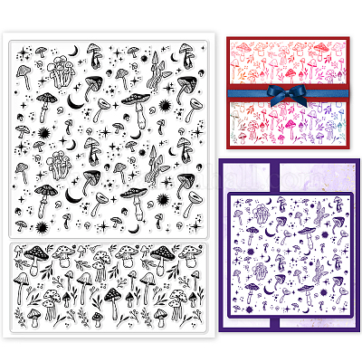 Пластиковые штампы пвх DIY-WH0167-57-0161-1