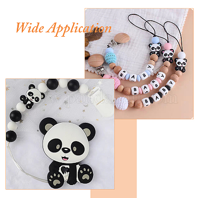 12шт 6 стиля пищевых экологически чистых силиконовых бусин SIL-HY0001-10-1