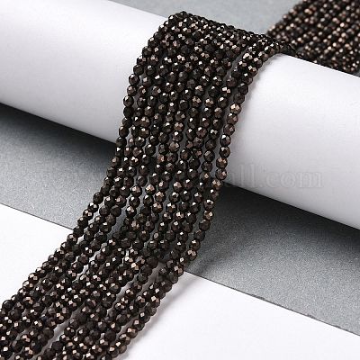 Стеклянные бусины с гальваническим покрытием  GLAA-H021-01A-FP06-1