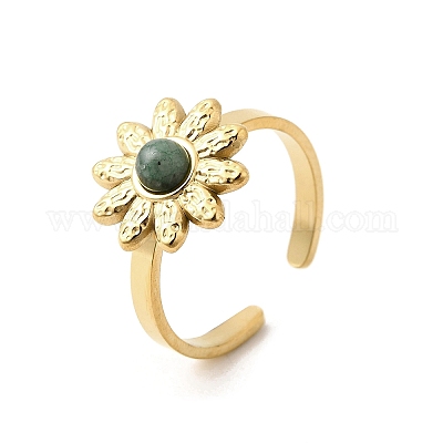 Кольца-манжеты из нержавеющей стали 304 для женщин RJEW-U062-02C-02G-1