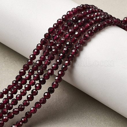 Гранат природный бисер нитей&nbsp;G-I341-09B-01-1
