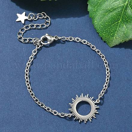 Браслеты Sun Link из нержавеющей стали 304 BJEW-F500-04P-1