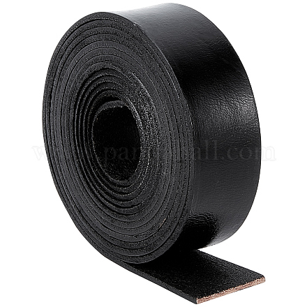 2 м плоский кожаный шнур LC-WH0007-07C-1