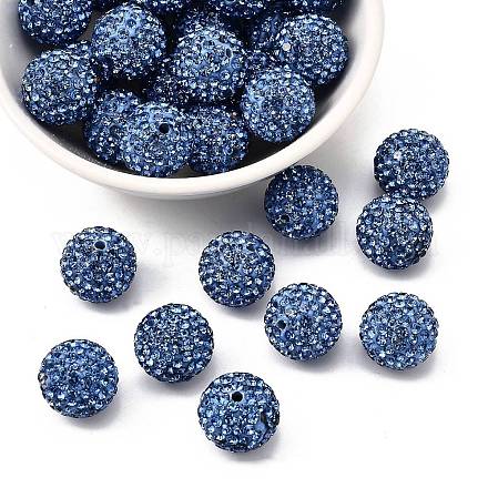 Pave disco бусины LS-RB-Q195-14mm-2-1